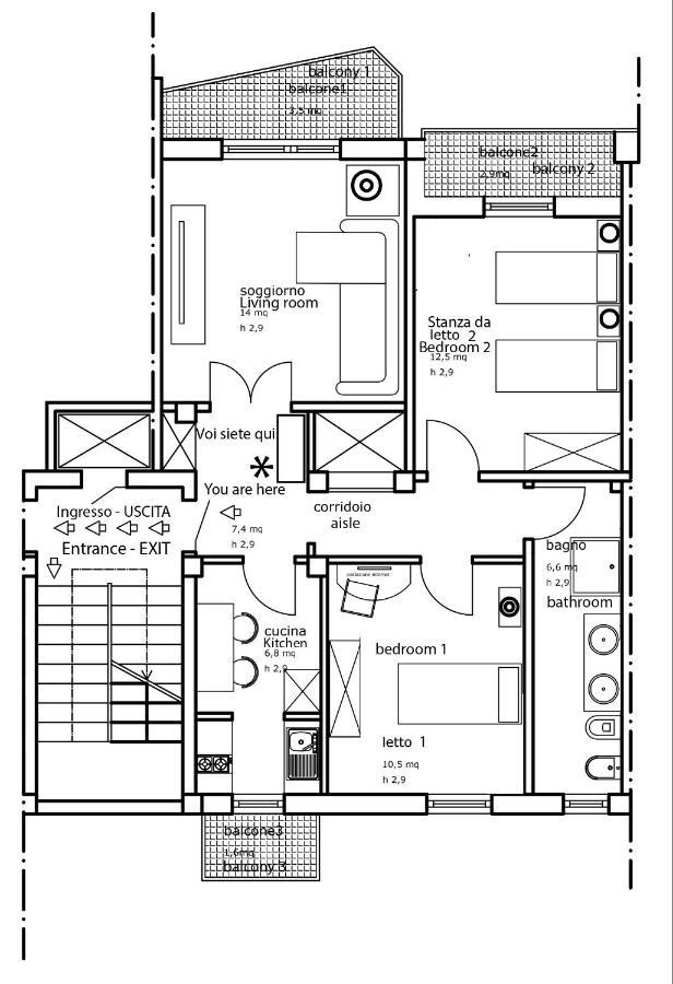 Vatican Balcony Apartment Roma Ngoại thất bức ảnh